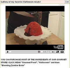 gourmet food from